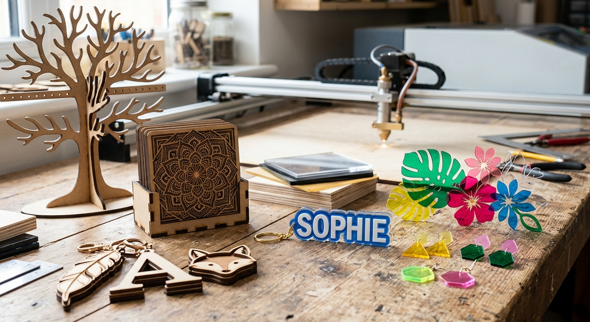MDF & Acrylic Craft Products
